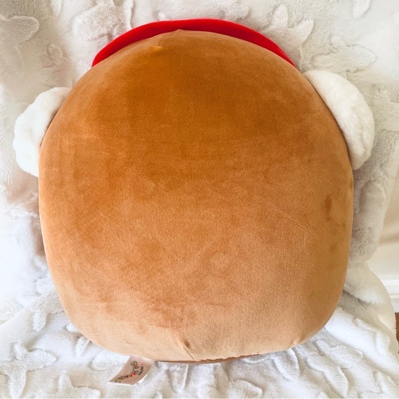 14" Squishmallows - Jordan the Gingerbread with Earmuffs - Picture 5 of 6